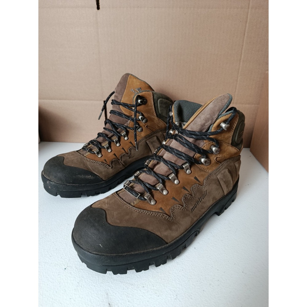 Montrail Gentorw 1791 Hiking Boots Leather Men 12 Gore Tex GTX Vibram Waterpoof